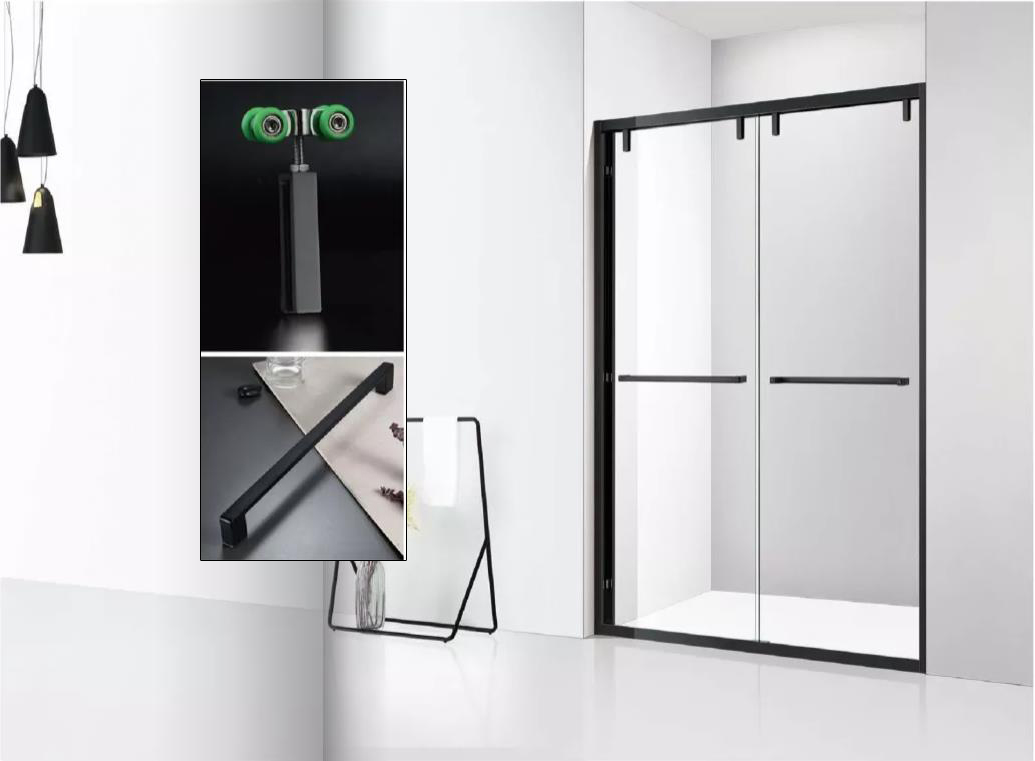 555哑黑细长吊夹